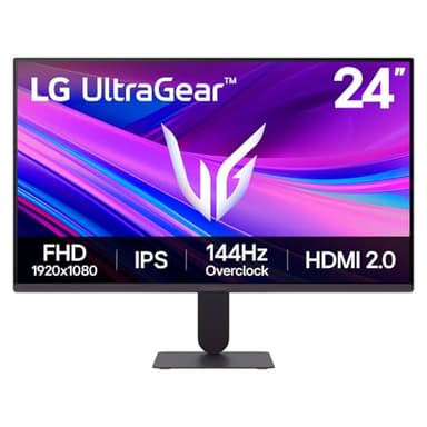 LG Ultragear G4 24-inch 144Hz (O/C) FHD IPS Gaming Monitor | 24G411A with NVIDIA G-SYNC Compatible, sRGB 99% (Typ.)