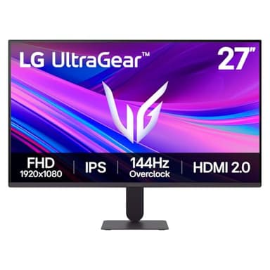 LG Ultragear G4 27-inch 144Hz (O/C) FHD IPS Gaming Monitor | 27G411A with NVIDIA G-SYNC Compatible, sRGB 99% (Typ.)