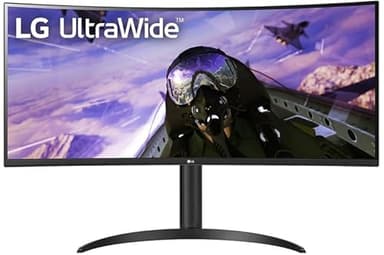 34" LG 34BP65C-B Ultrawide UWQHD 160Hz VA Curved Gaming Monitor Black