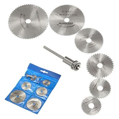 【The Best Deal】 OriGlam OriGlam 6PCS HSS Rotary Circular Saw Blades Cutting Discs, Wood Cutting Rotary Tool for Dremel Drills Rotary Mandrel