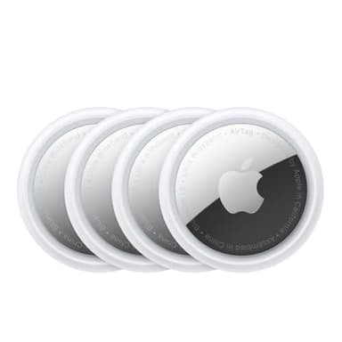 Apple AirTag (4 Pack). Track and find Your Keys, Wallet, Luggage, Backpack and More. Simple one-tap Set up with iPhone or iPad. Replaceable Battery.