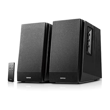 Edifier R1700BT Bluetooth Speakers Powered Bookshelf Speaker for PC/TV/Turntable/Studio Monitor/Record Player/Home Theater, RCA/BT/Optical/Coaxial Inputs (Black)