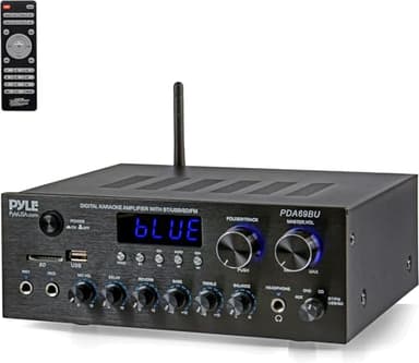 Pyle USA Home Audio Amplifier Home Theater Power Stereo Receiver, Surround Sound, PDA69BUEU