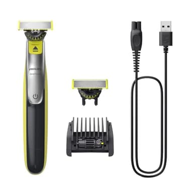 Philips OneBlade 360 + Extra Blade, Electric Beard Trimmer and Shaver with 5-in-1 Comb, QP2734/30